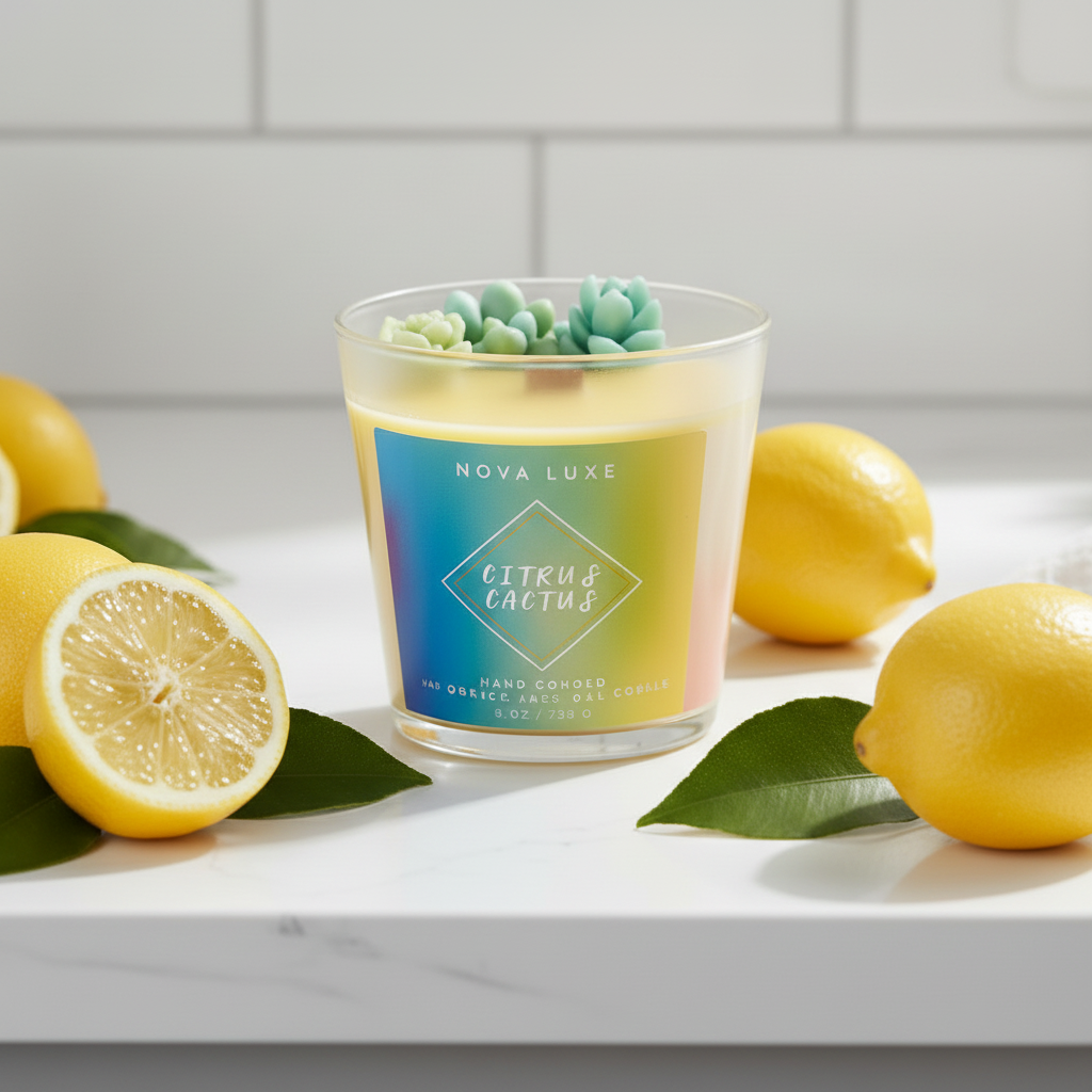 Citrus Cactus Candle