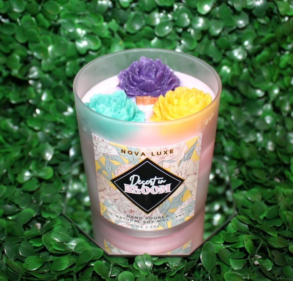 Desert in Bloom Candle