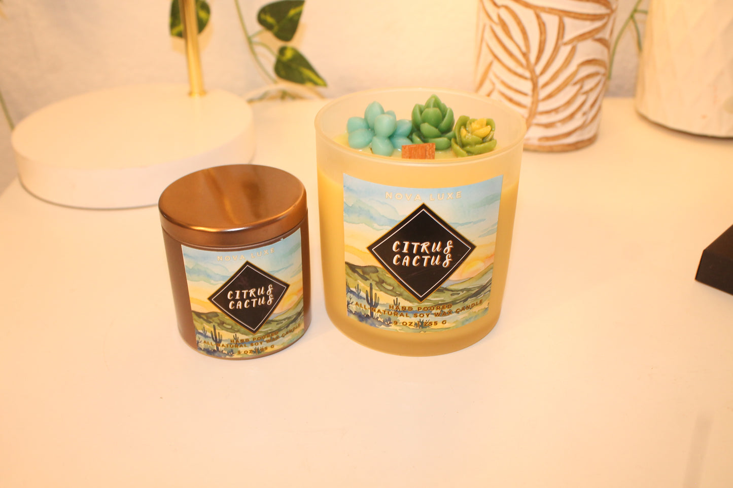 Citrus Cactus Candle