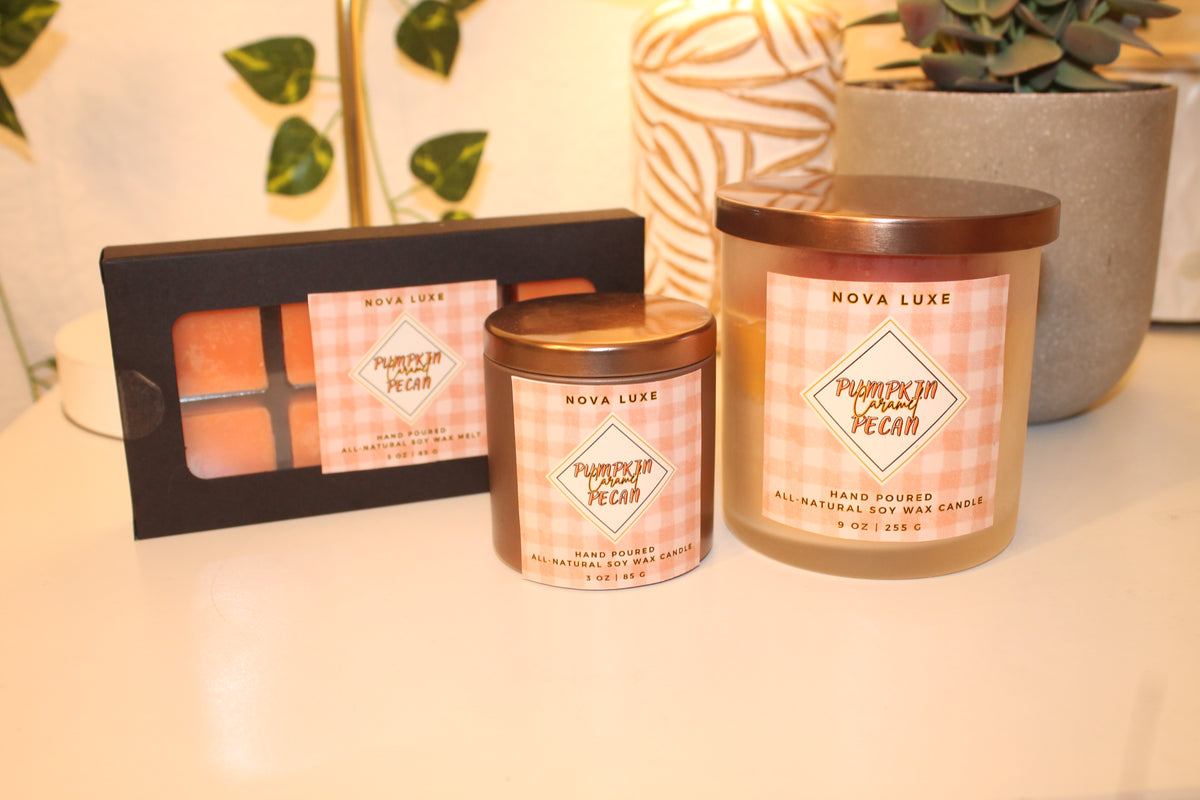 Pumpkin Caramel Pecan Candle