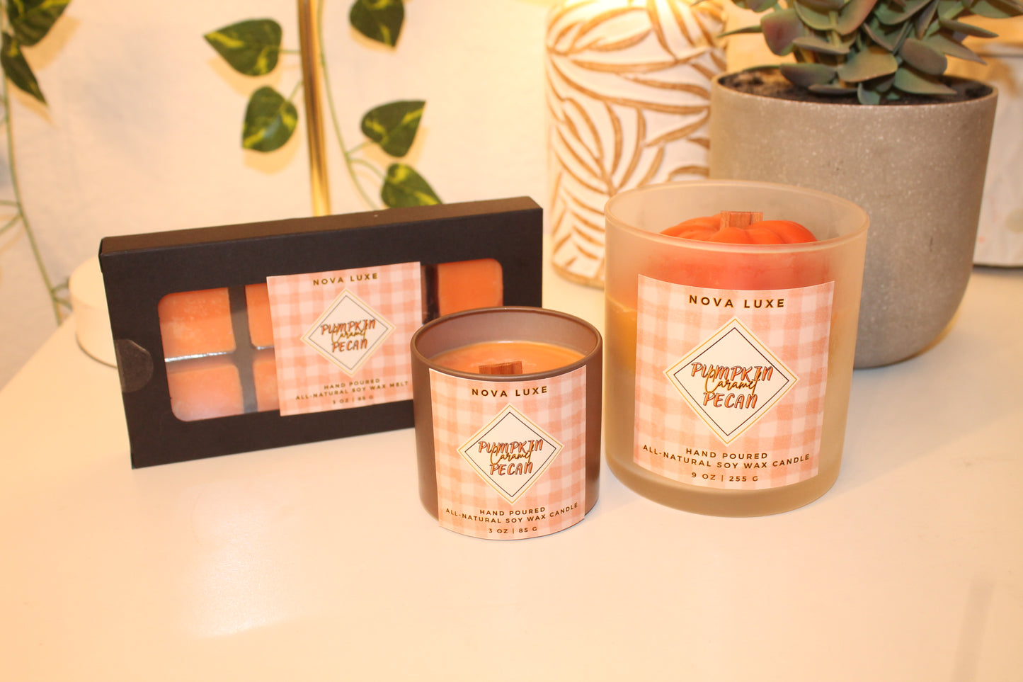 Pumpkin Caramel Pecan Candle