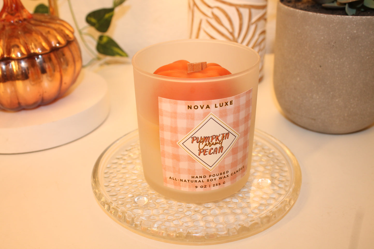 Pumpkin Caramel Pecan Candle