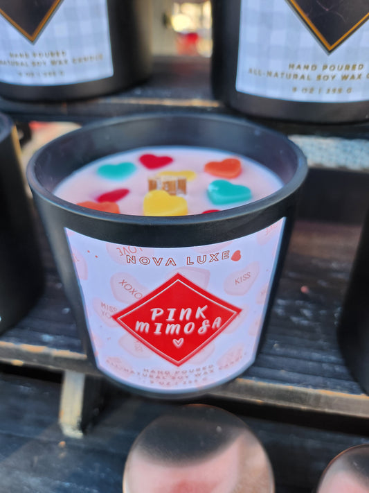 *VALENTINES LIMITIED EDITION* Pink Mimosa Candle