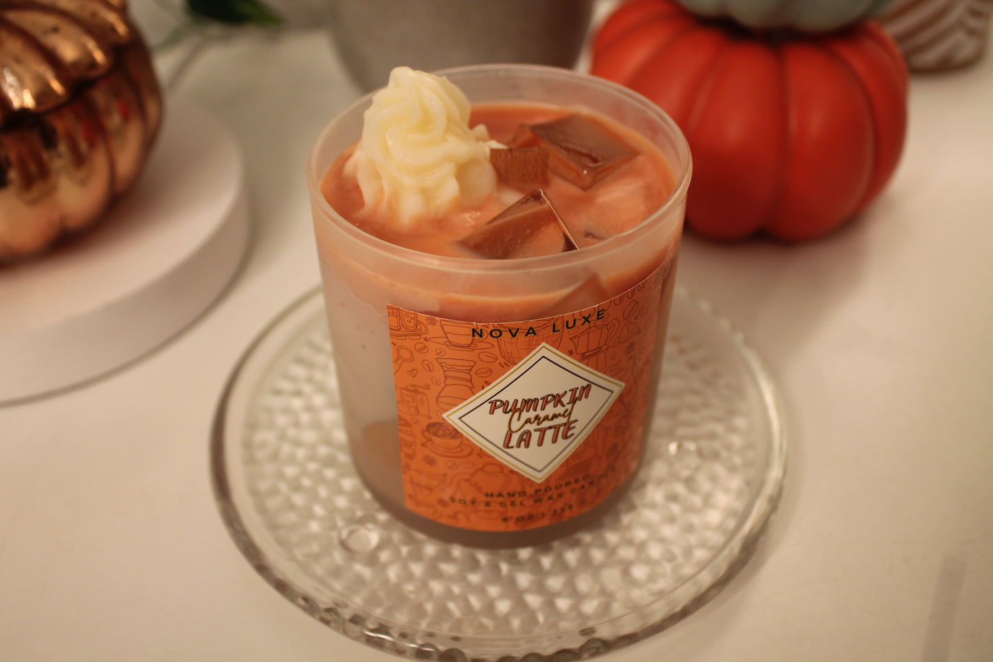 Iced Pumpkin Caramel Latte