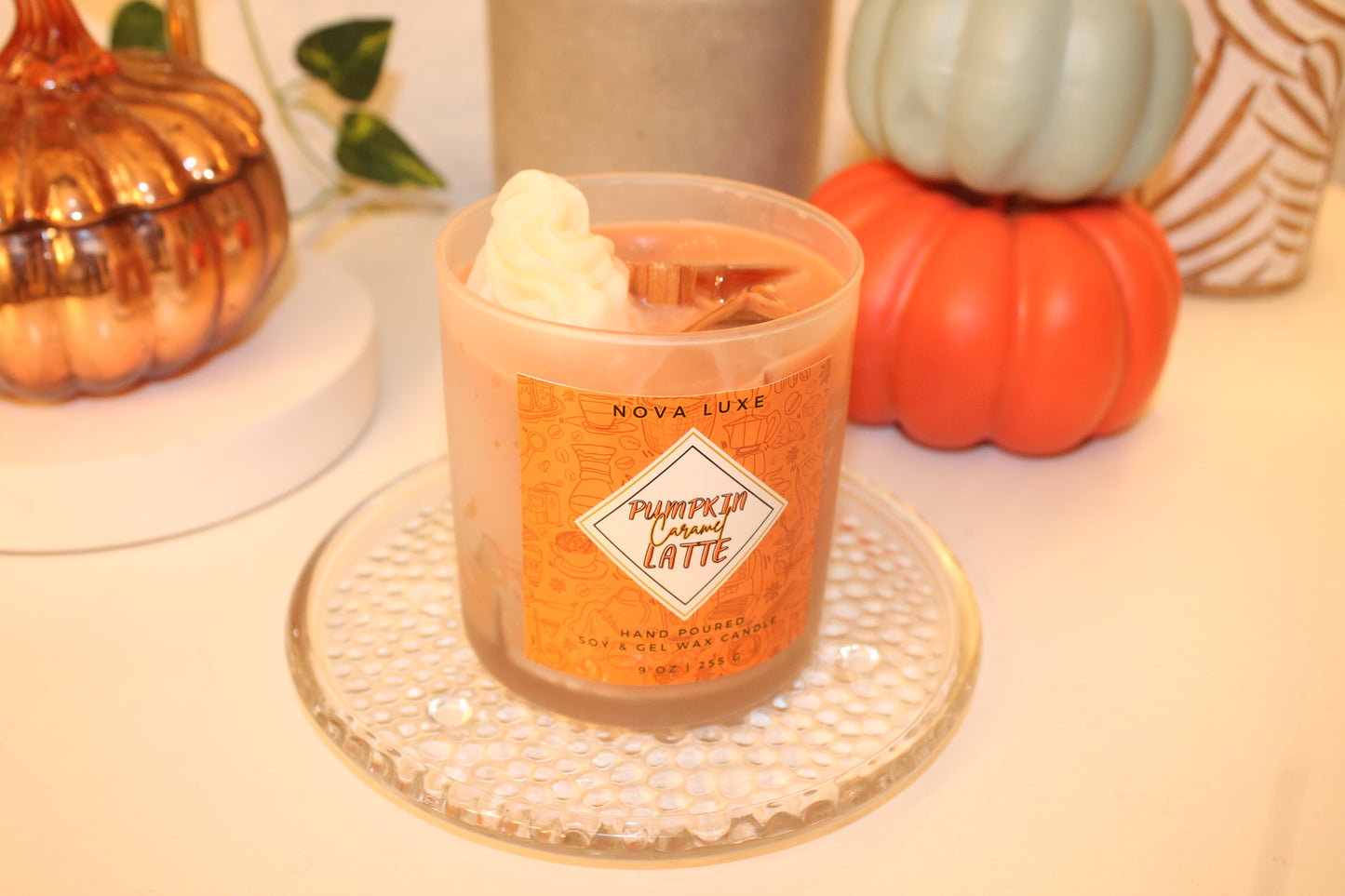 Iced Pumpkin Caramel Latte