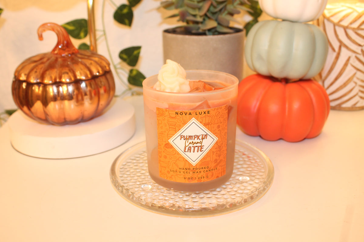 Iced Pumpkin Caramel Latte