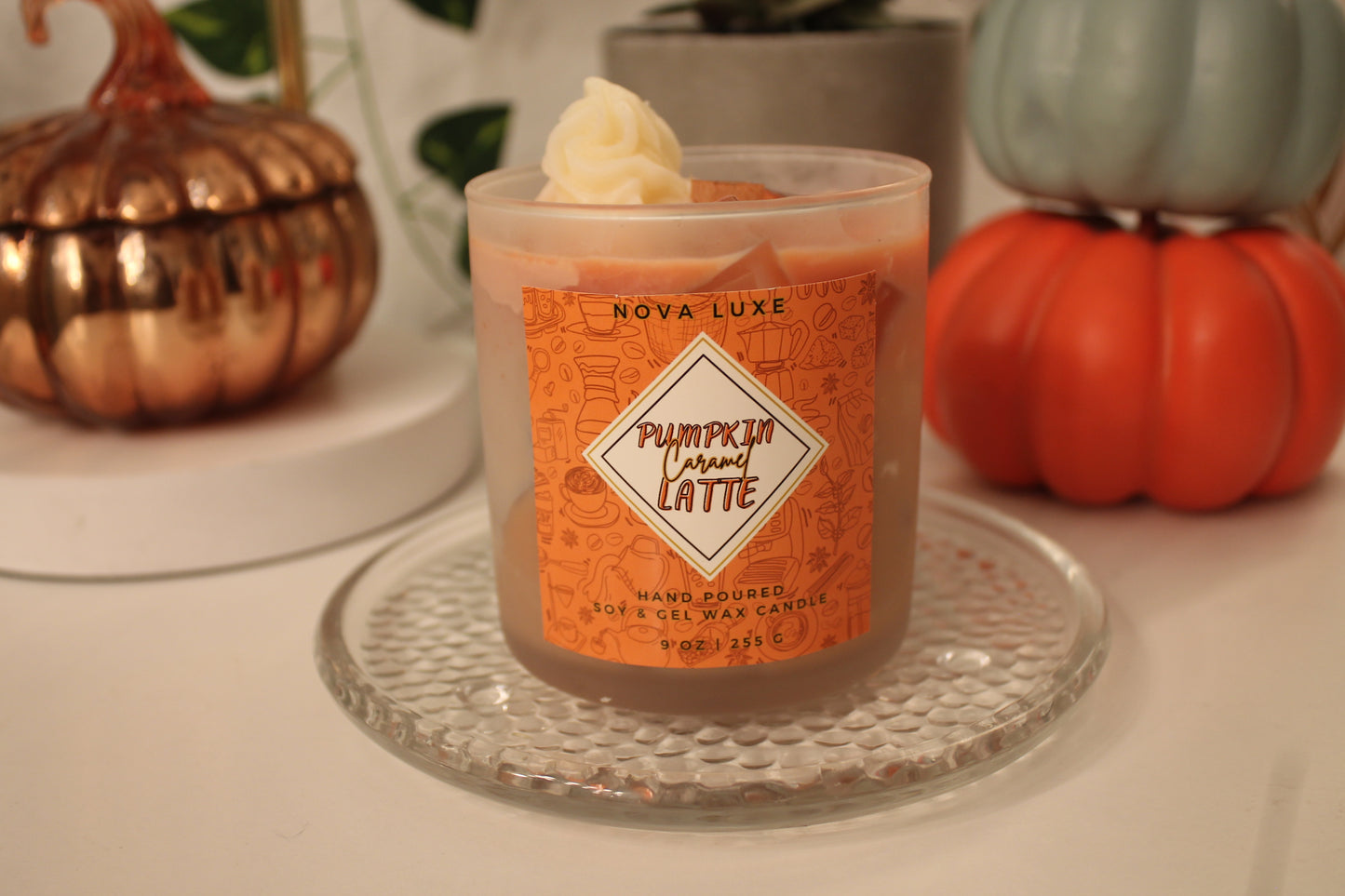 Iced Pumpkin Caramel Latte