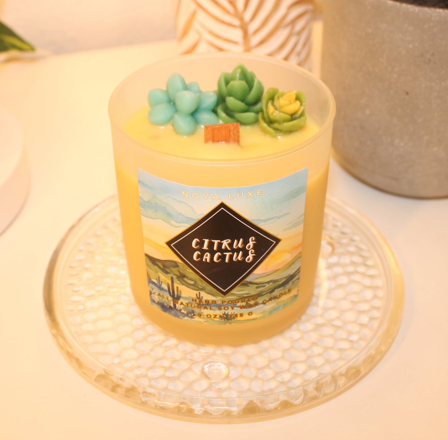 Citrus Cactus Candle